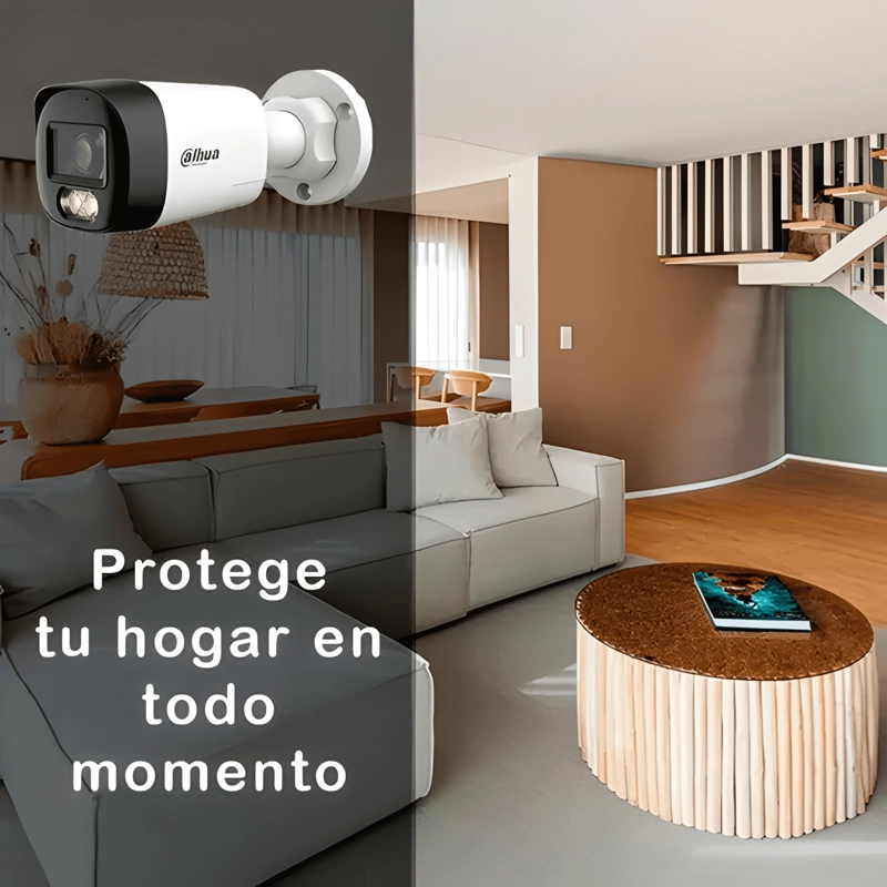 CAMARA DAHUA BULLET 2MP FULLCOLOR AUDIO BIDIRECCIONAL BLANCO - 2