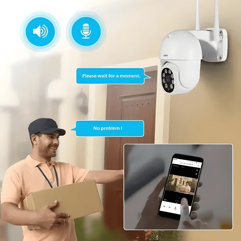 CAMARA IP CON MOVIMIENTO INFRARROJO WIFI CON - 1