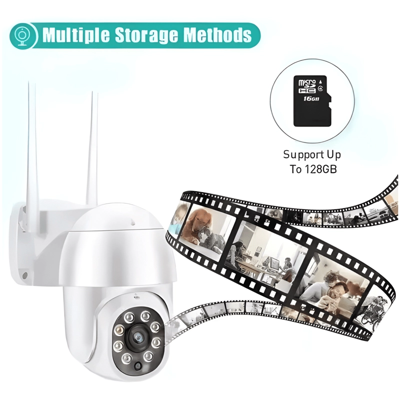 CAMARA IP SMART WIFI HD INFRARROJO EXTERNO Y INTERNO PLUS - 1