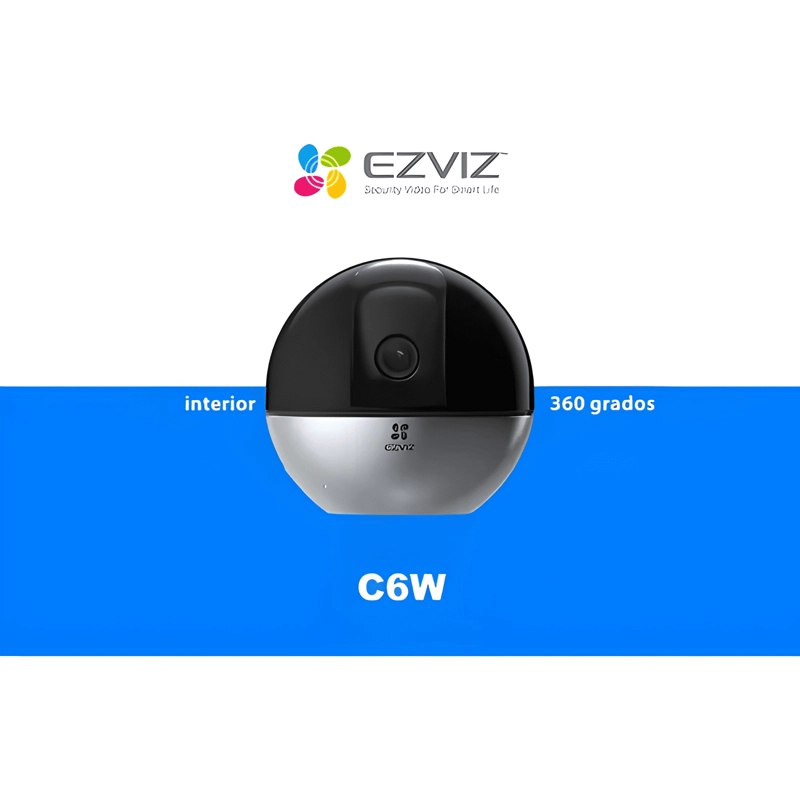 CAMARA WIFI ALEXA/GOOGLE EZVIZ C6W 2K CON RESOLUCION GRIS - 4