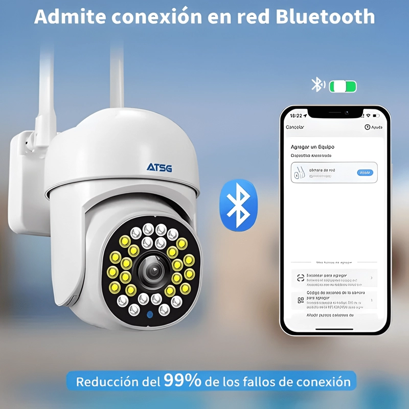 ATSG® 2X5G CAMARAS DE SEGURIDAD CON IR Y RESISTENTE AL AGUA - 4