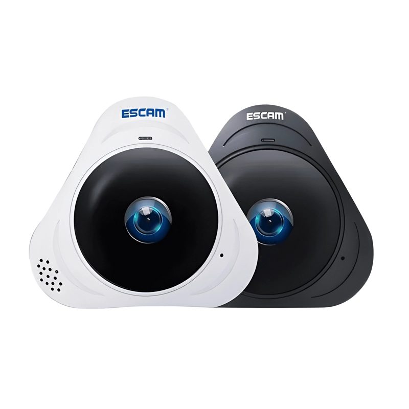 CAMARA PANORAMICA IP WIFI ESCAM Q8 360 GRADOS PTZ BLANCA - 3