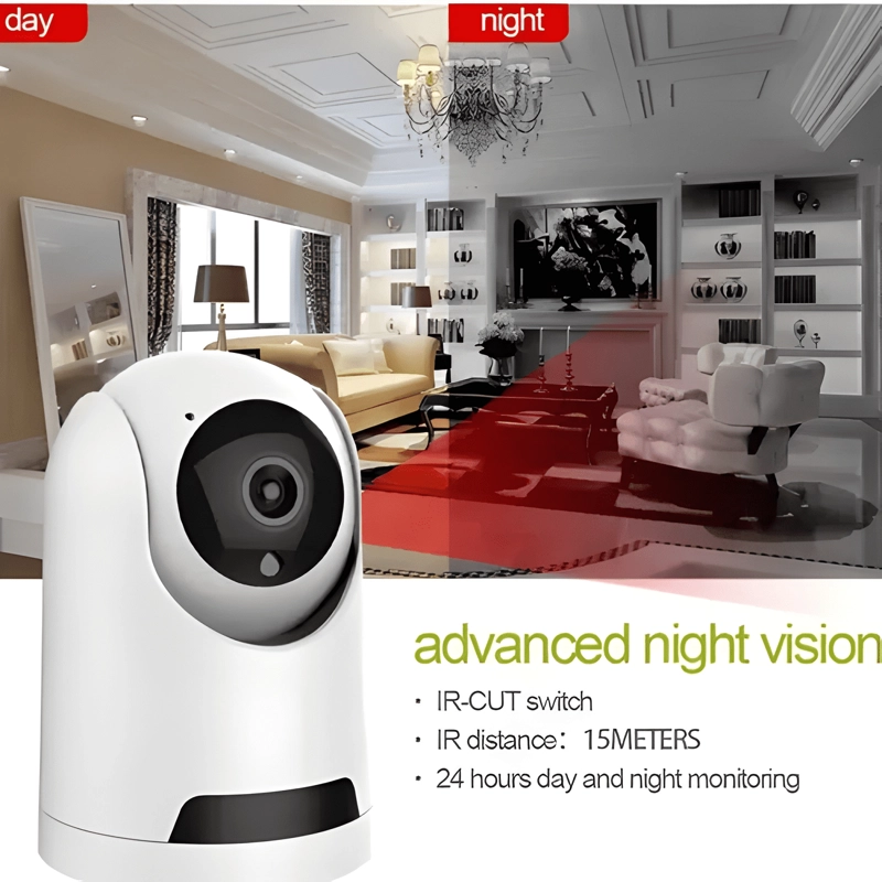 CAMARA MONITOR CON MOVIMIENTO INFRARROJO WIFI - 2