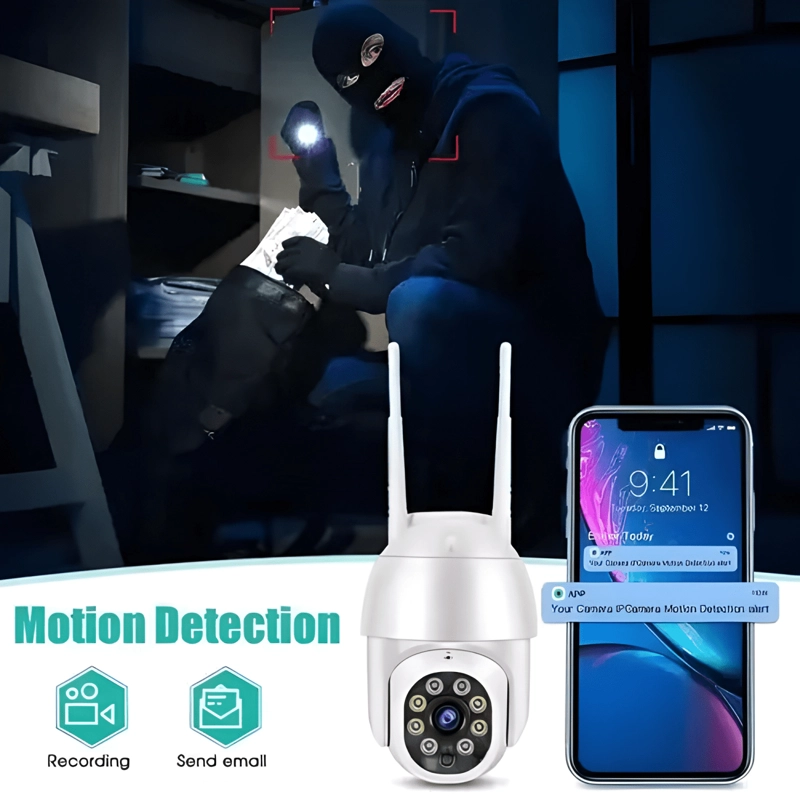 SMART CAMARA IP WIFI ALARMA EXTERIOR ANTI AGUA IP66 / 221028 - 3