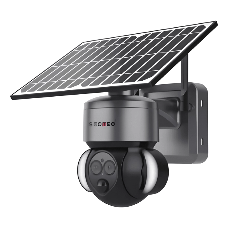 CAMARA 4G DUAL LENS PANEL SOLAR 6MPX X12 ZOOM 100% AUTONOMA - 1