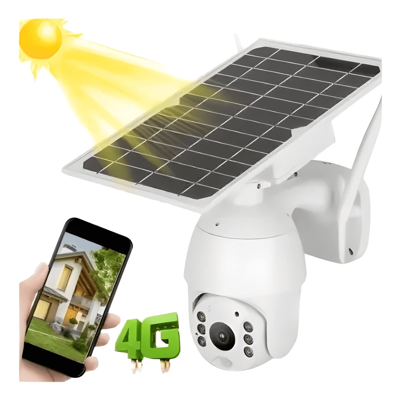 CAMARA H D PTZ SOLAR 5MP IP67 WIFI CON MOVIMIENTO - 2
