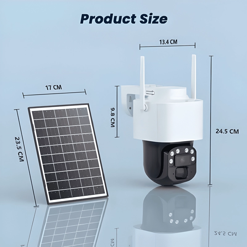 CAMARA IP SOLAR SIM 4G INTEGRADO. 8 MP. SATELITAL - 1