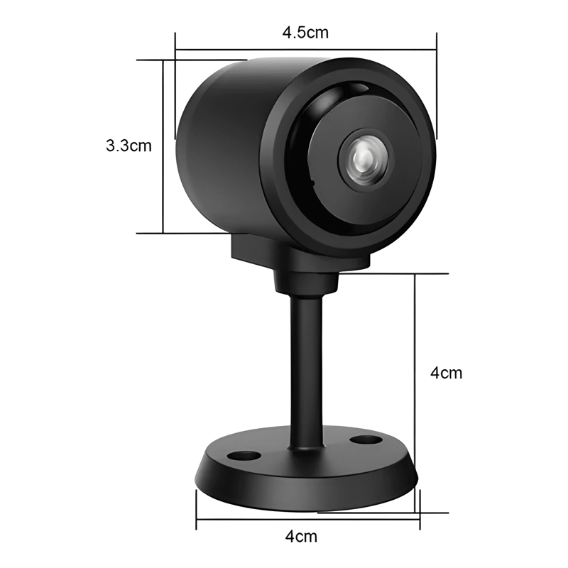 MINI CAMARA ESPIA CON SENSOR WIFI DE MONITOREO GRAN ANGULAR - 3