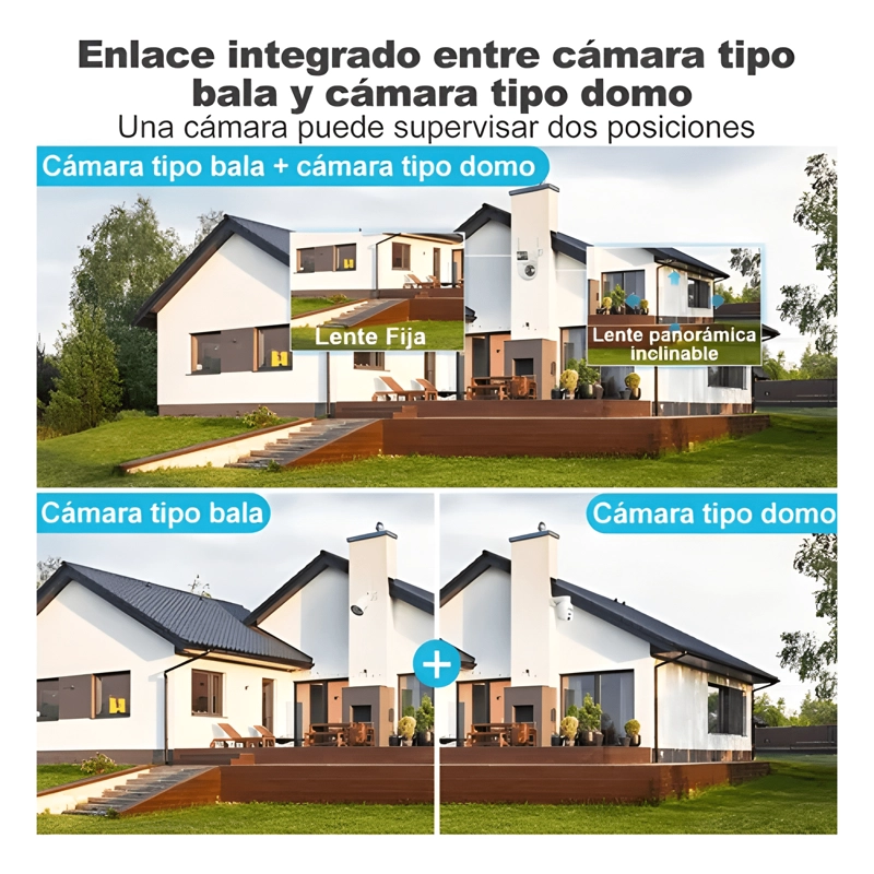 GENBOLT CAMARA DE VIGILANCIA EXTERIOR WIFI 24/7 INALAMBRICA - 2