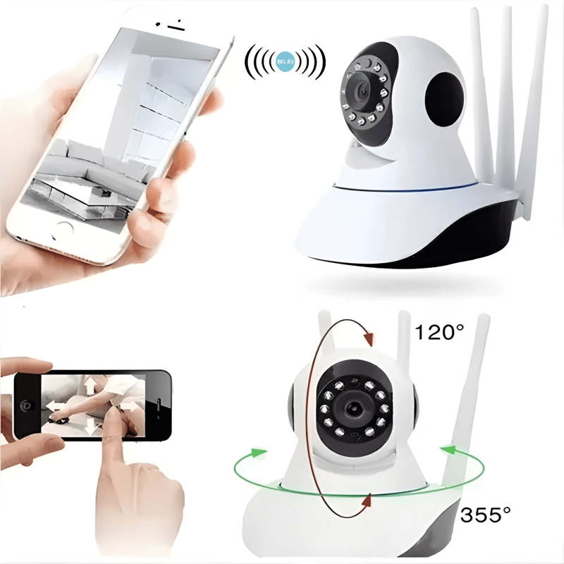 CAMARA IP WIFI HD MOTORIZADA VISION NOCTURNA 360°/YOOSEE - 1