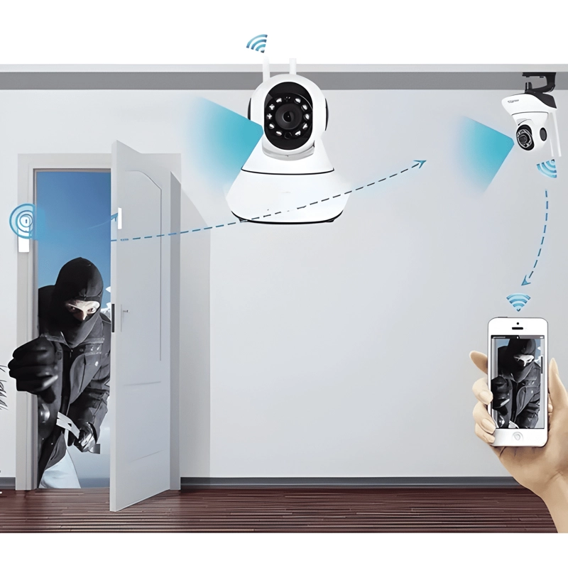 CAMARA IP WIFI HD MOTORIZADA VISION NOCTURNA 360°/YOOSEE - 2