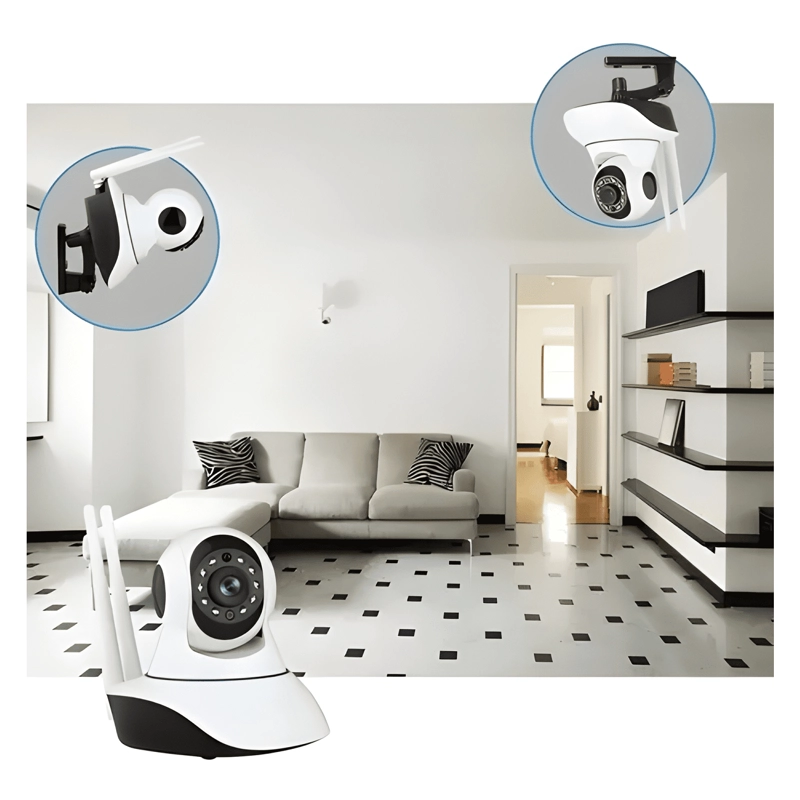 CAMARA IP WIFI HD MOTORIZADA VISION NOCTURNA 360°/YOOSEE - 3