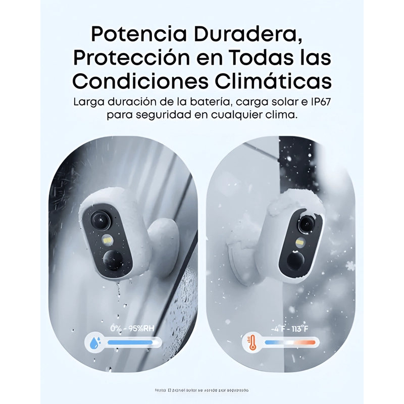 CAMARA DE SEGURIDAD EUFY C35, VISION NOCTURNA A COLOR,ALTA - 4