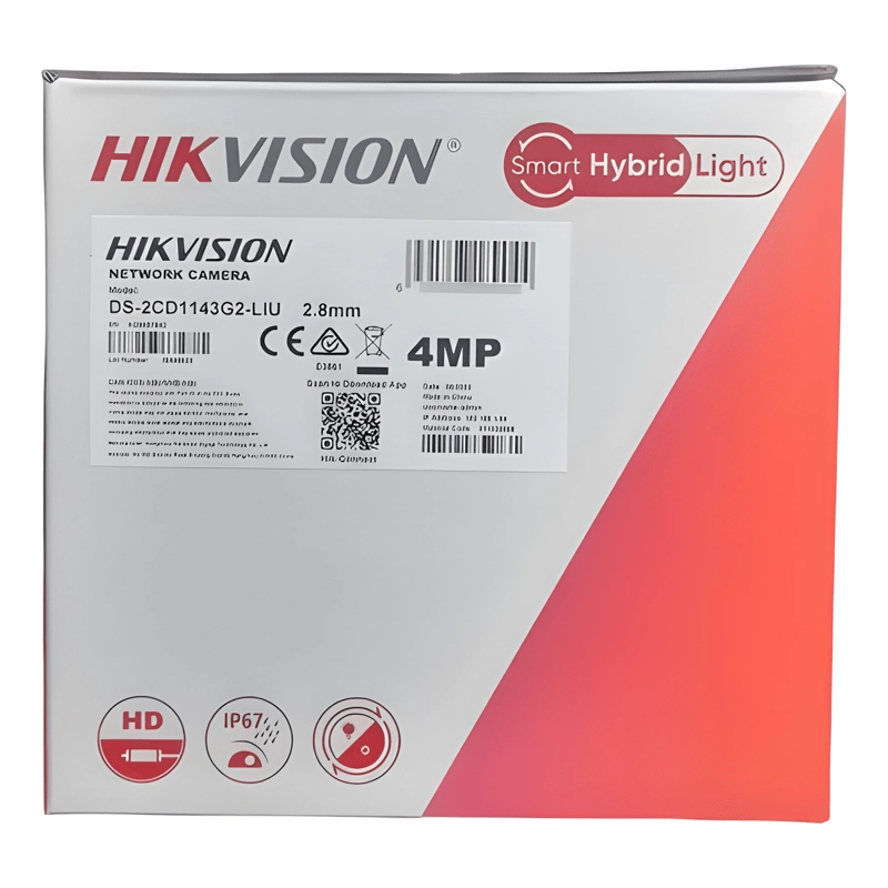 CAMARA IP DOMO 4MP IR30METROS C/AUDIO IP67 DS-2CD1143G2-LIU - 3