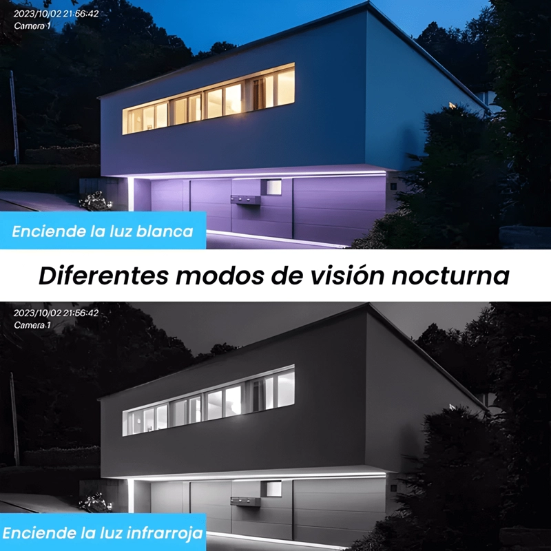 PACK X2 CAMARAS IP SMART WIFI INFRARROJO EXTERNO/INTERNO - 1