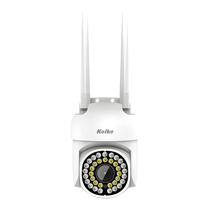 CAMARA DE SEGURIDAD KOLKE 5G 2.4G PTZ INALAMBRICA BLANCO - 1