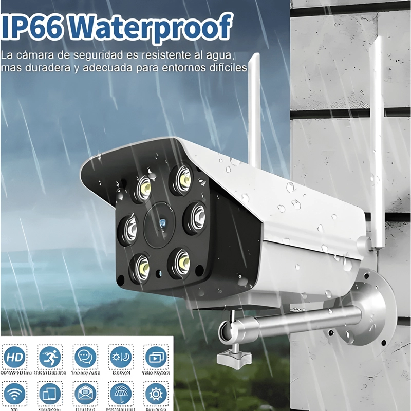 CAMARA DE VIGILANCIA EXTERIOR WIFI OSMAO FULL HD 1080P IP66 - 3