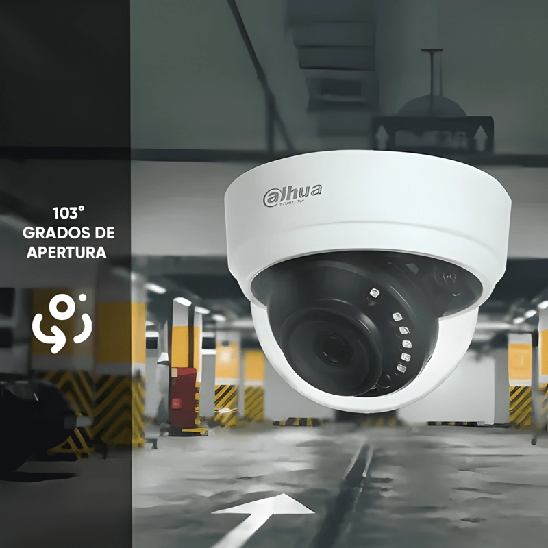 CAMARA DOMO DAHUA COOPER D1A2128 HDCVI 1080P IR 20 MTS FRT - 4