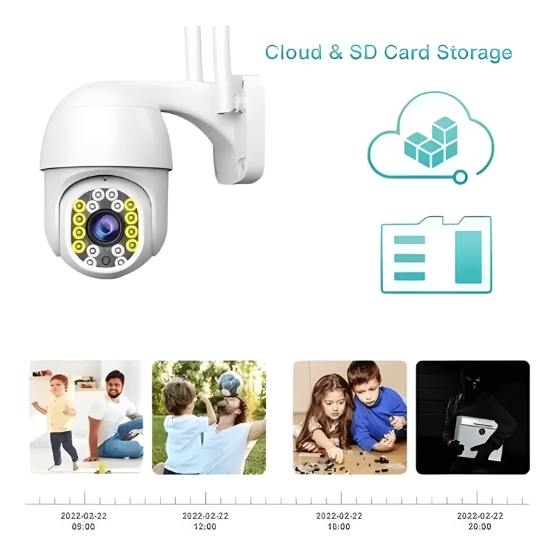 X2 CAMARAS DOMO IP WIFI HD MOTORIZADA NOCTURNA APP YOOSE - 3