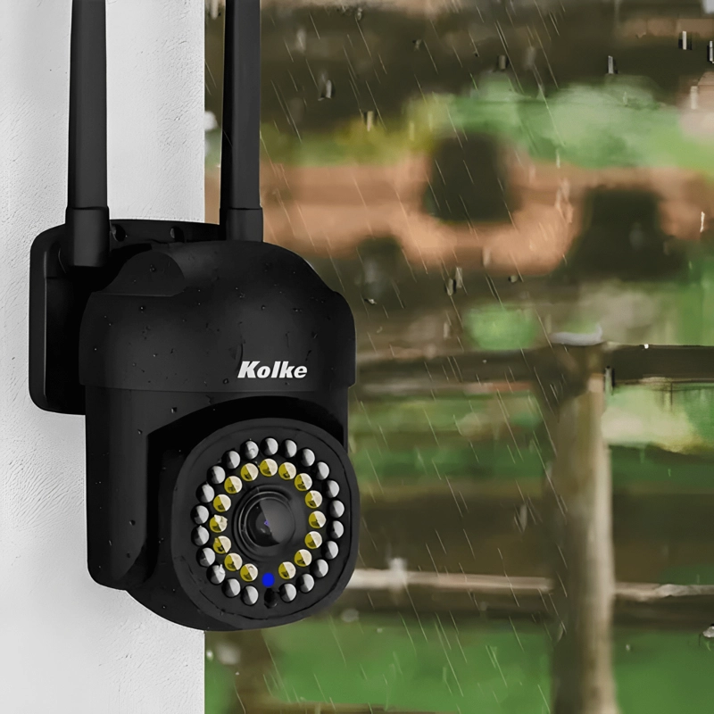 CAMARA SEGURIDAD KOLKE PTZ 2MP VISION NOCTURNA COLOR NEGRO - 4
