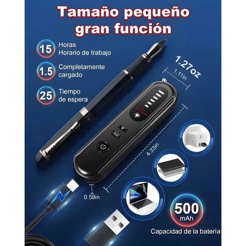 DETECTOR DE CAMARA MINI ESPIA MICROFONO Y RASTREADOR GPS - 4