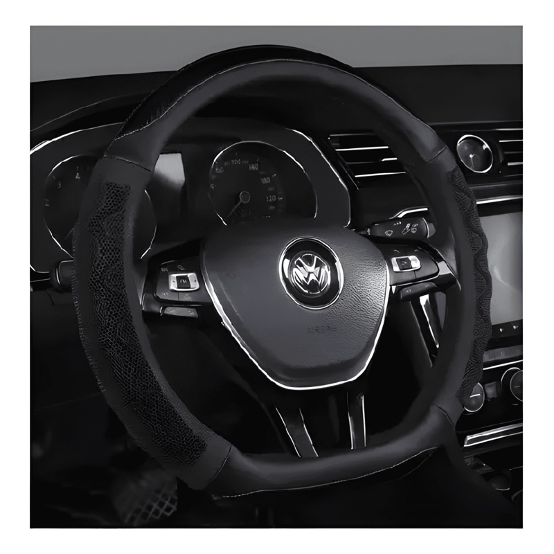 FUNDA CUBRE AUTO VOLANTE ANTIDESLIZANTE TRANSPIRABLE - 1