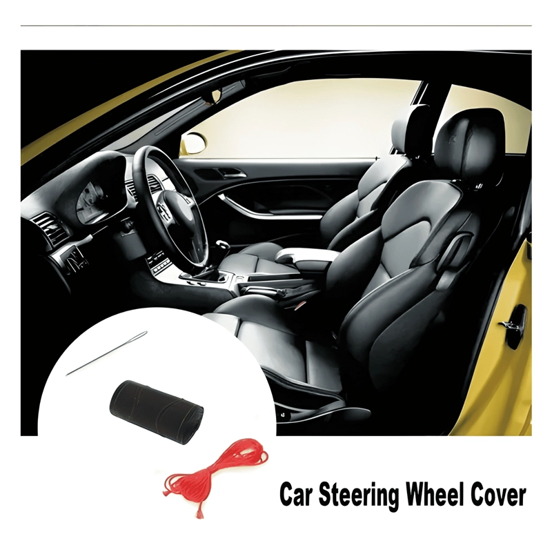FUNDA PARA VOLANTE CON AGUJERO COMPLETO PARA COSER A PLUS - 3
