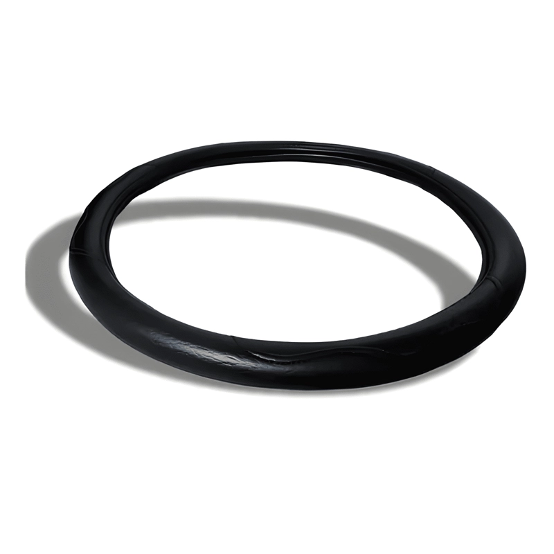 FUNDA CUBRE VOLANTE 45CM PARA CAMION ECO CUERO BRILLANTE R&C - 1