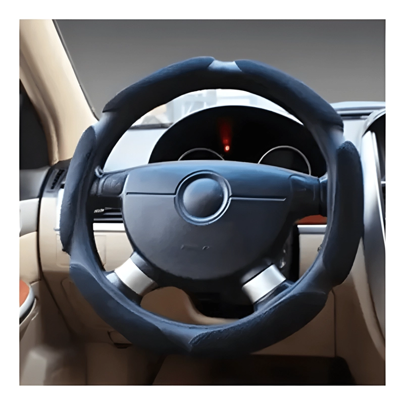 FUNDA CUBRE VOLANTE AUTO ANTIDESLIZANTE TRANSPIRABLE - 4