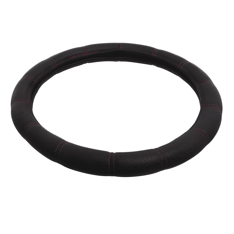 FUNDA CUBREVOLANTE PVC 38CM AUTO CONFORT Y ESTILO NEGRO - 3