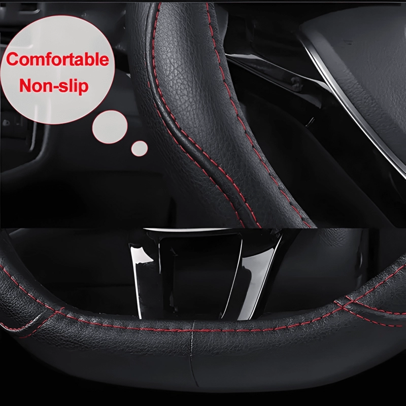 FUNDA CUBRE VOLANTE TIPO D ECO CUERO ANTIDESLIZANTE M29 M29 - 4