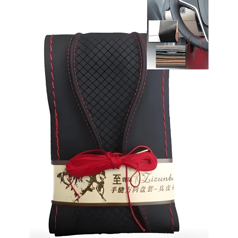 FUNDA PARA VOLANTE CON AGUJERO COMPLETO PARA COSER MANO - 1