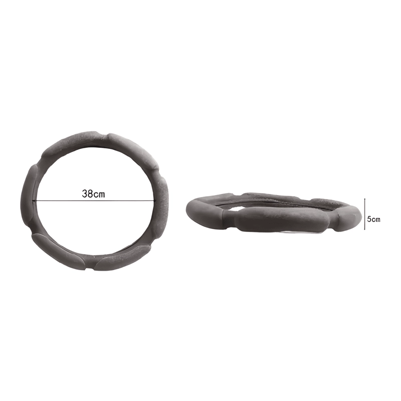 FUNDA CUBRE VOLANTE ANTIDESLIZANTE TRANSPIRABLE AUTO - 3