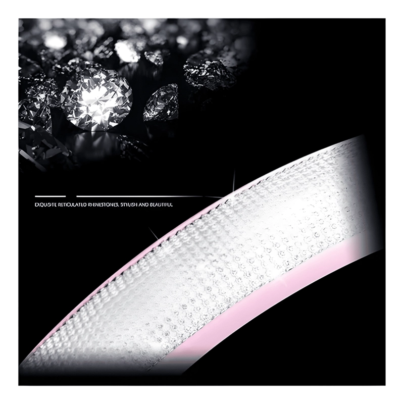 FUNDA CUBRE VOLANTES ACCESORIOS AUTO DIAMANTE REDONDO LUXURY - 1
