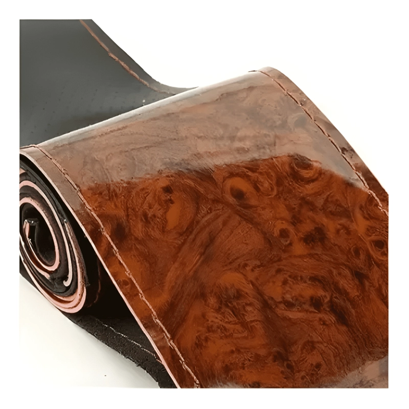 FUNDA CUBRE VOLANTE COSIDO ANTIRRESBALANTE PARA AUTO LUXURY - 1