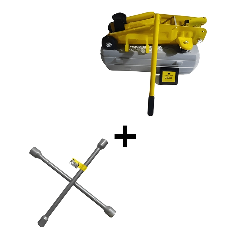 KIT GATA HIDRAULICA PARA AUTOS TIPO CAIMAN TN + LLAVE IV - 3
