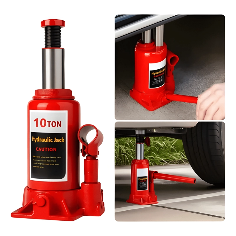 GATA HIDRAULICA TIPO BOTELLA 10 TONELADAS GATOS PLUS - 3