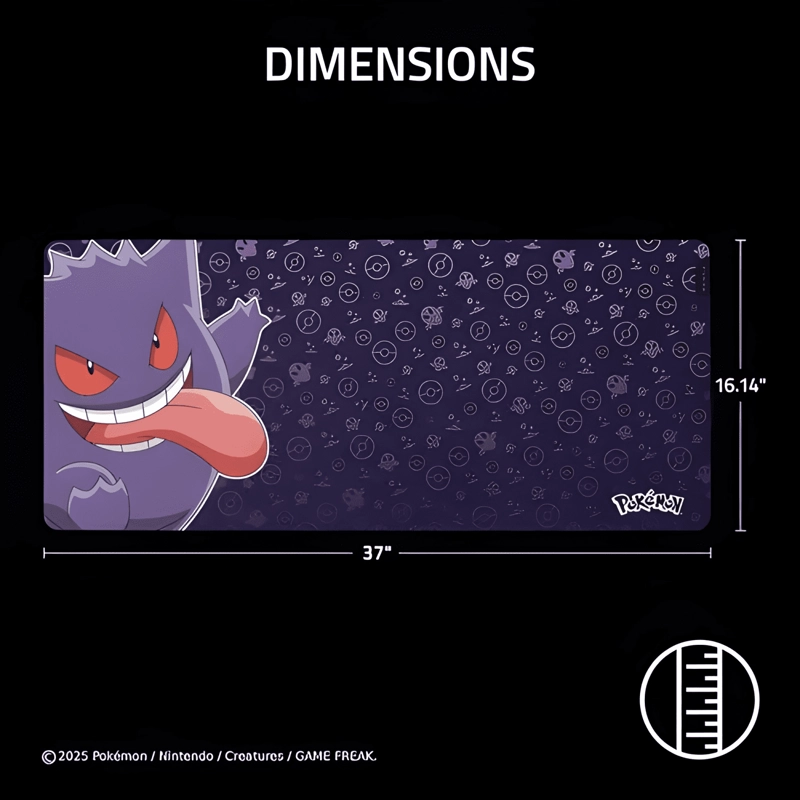 RAZER GIGANTUS V2 XXL MOUSEPAD GAMER - POKEMON GENGAR - 4