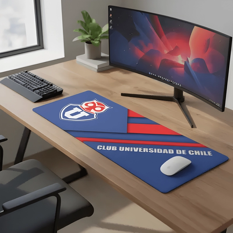 MOUSE PAD GAMER UNIVERSIDAD DE CHILE XXL 70X30 CM MINI - 1