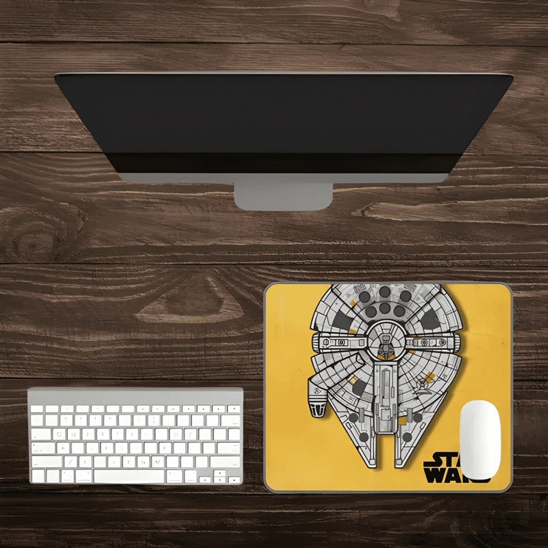 MOUSE PAD STAR WARS MILLENNIUM FALCON 24X20CM GRAN DISEÑO - 2