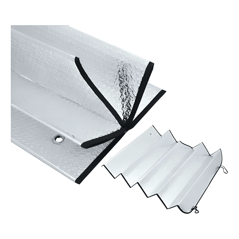 PROTECTOR SOLAR PARABRISA TAPA SOL AUTO 130 X 60CM UNIVERSAL - 1