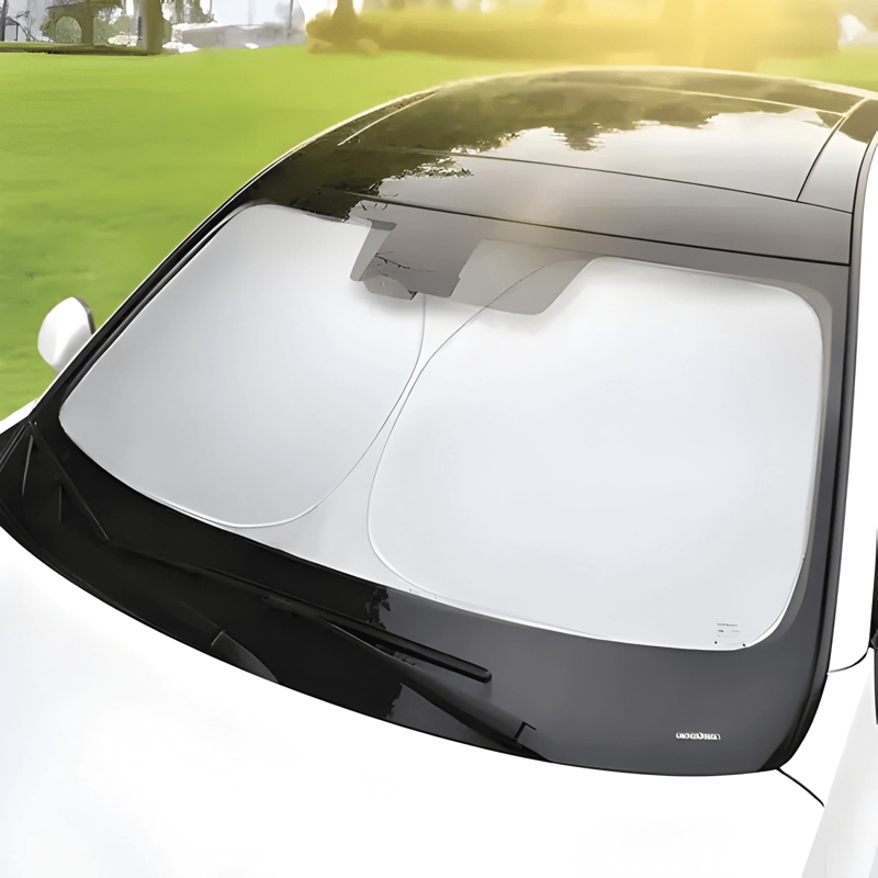 PARASOL PARABRISAS PLEGABLE PREVENIR SOLAR AUTO SUV PREMIUM - 2