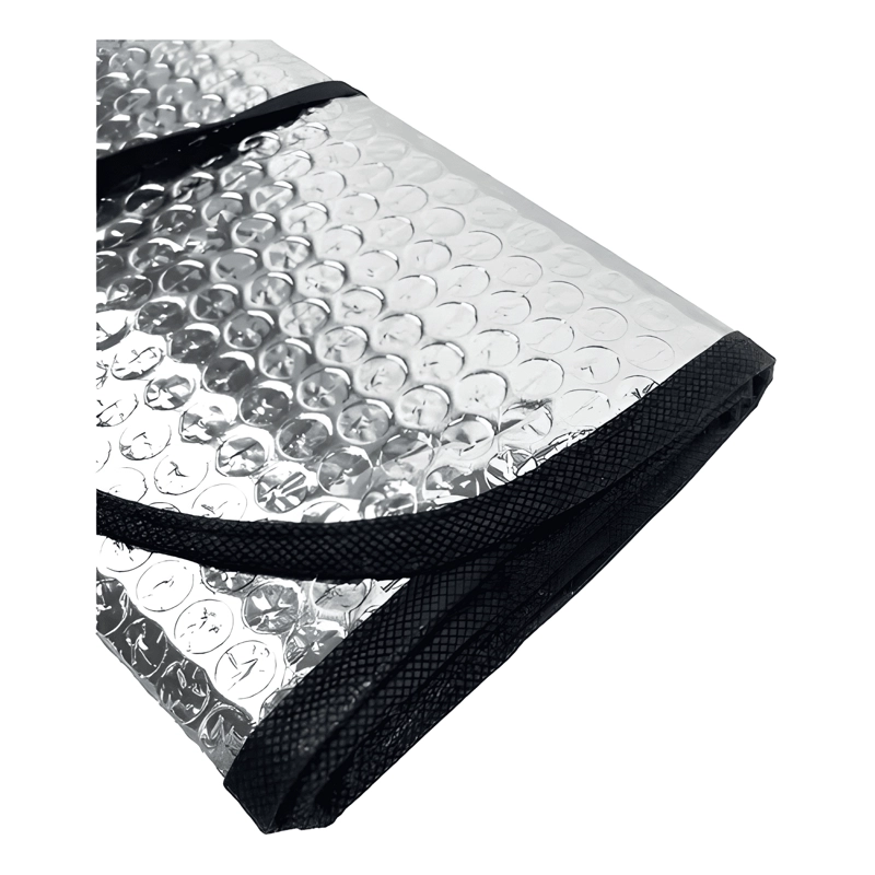 PROTECTOR SOLAR PARABRISA SOMBRILLA TAPA SOL AUTO 142X70 CM - 4