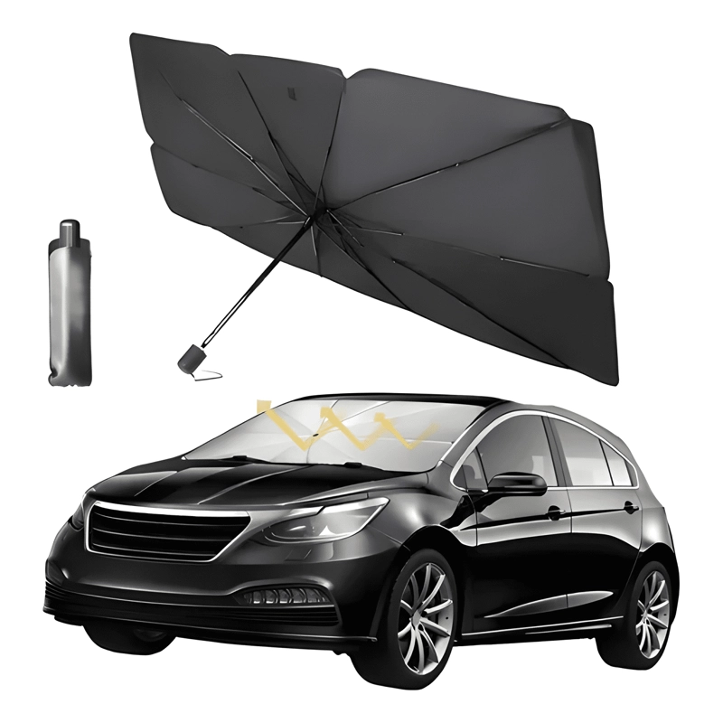 COCHE PARASOL CUBRE SOL PLEGABLE PARA PARASOLES AUTOMOVIL II - 2