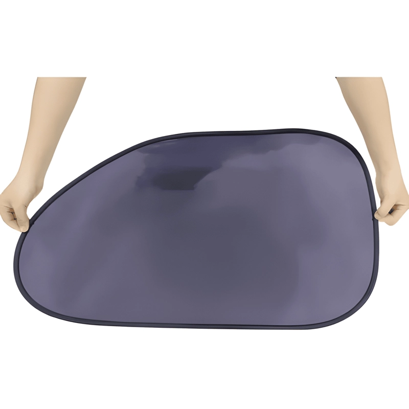 KIT PAR CORTINA QUITASOL PARASOL VENTANA PARA AUTO 38X65CM - 2