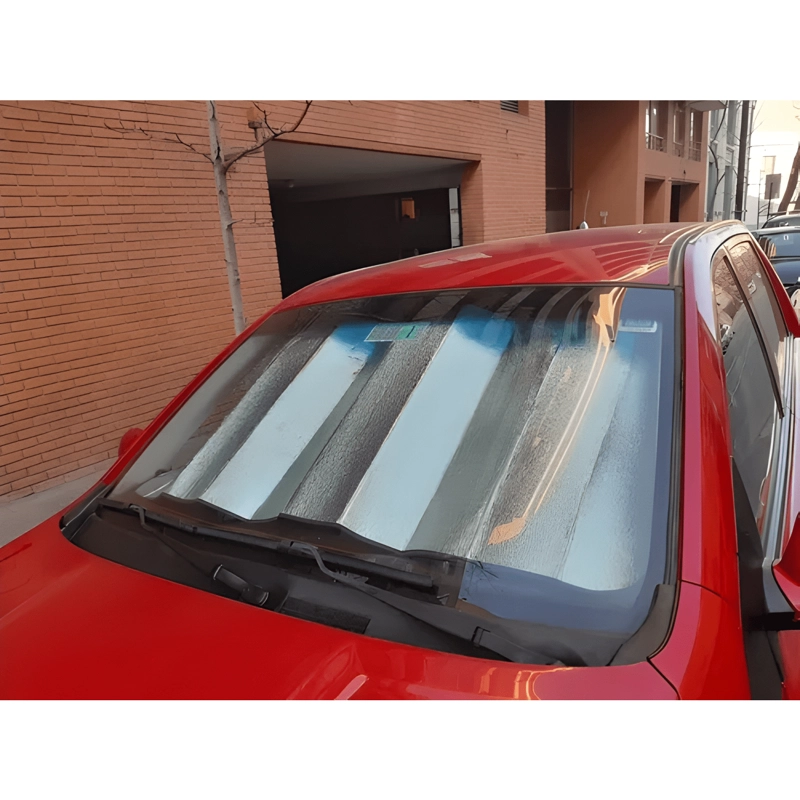 CORTINA PARASOL PARABRISAS AUTOS O CAMION 70X150 CM - 1