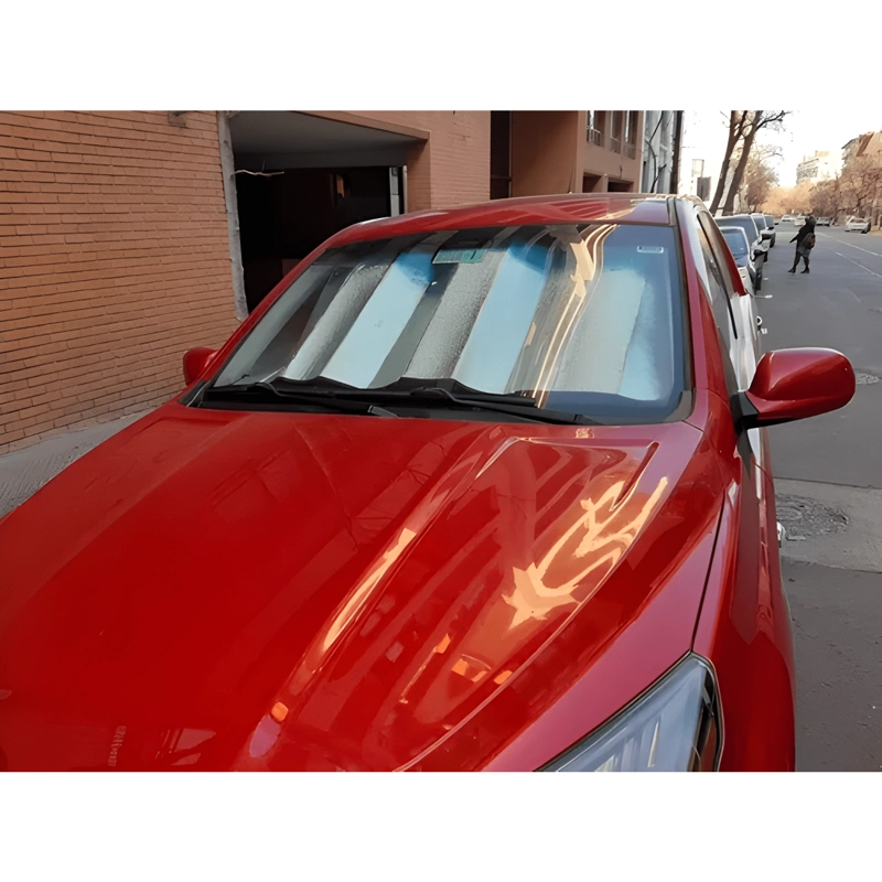 CORTINA PARASOL PARABRISAS AUTOS O CAMION 70X150 CM - 2