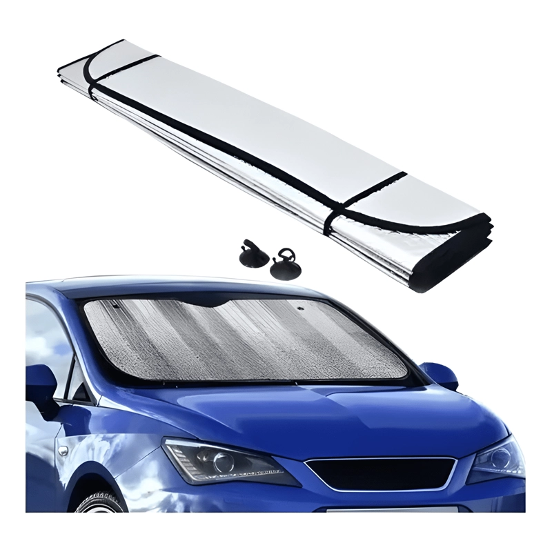 PARASOL TAPASOL DE AUTO CAMION PARABRISA METALIZADO PLUS - 2