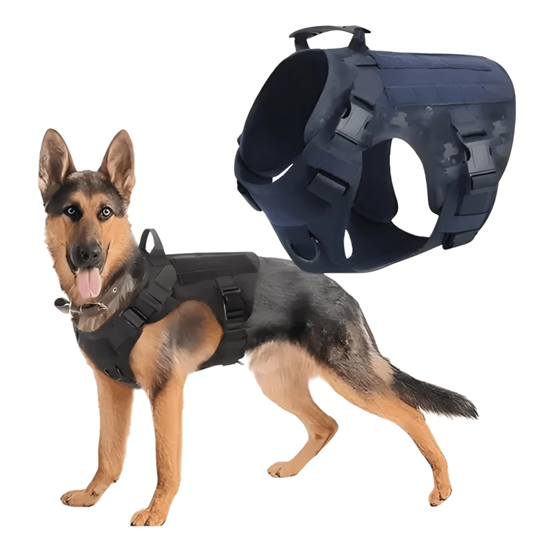 ARNE S TACTICO AJUSTABLE PIXELADO PARA PERROS ANTI TIRONES - 1