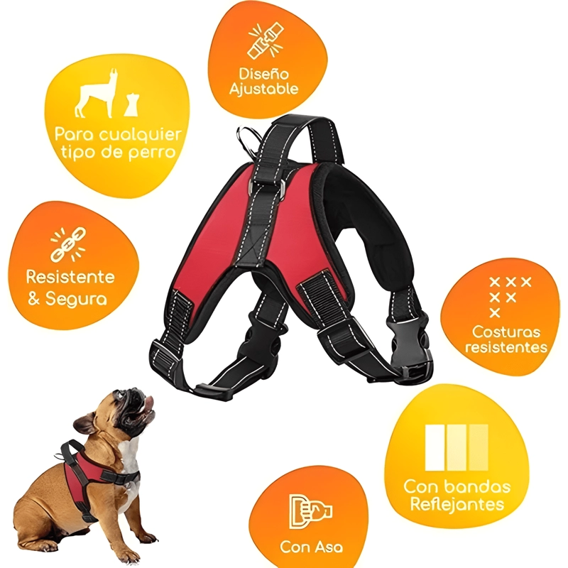 ARNE S TALLA S, AJUSTABLE PARA PERROS MASCOTAS PASEO - 2